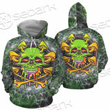 Sugar Skull Magic Mushrooms Psychedelic 2 SED-0868 Hoodie & Zip Hoodie