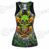 Sugar Skull Magic Mushrooms Psychedelic 2 SED-0868 Women Tank Top