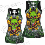 Sugar Skull Magic Mushrooms Psychedelic 2 SED-0868 Women Tank Top