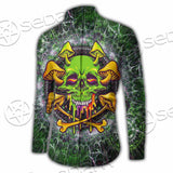 Sugar Skull Magic Mushrooms Psychedelic 2 SED-0868 Shirt Allover