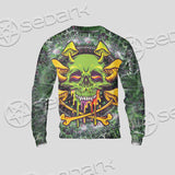 Sugar Skull Magic Mushrooms Psychedelic 2 SED-0868 Unisex Sweatshirt