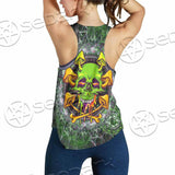 Sugar Skull Magic Mushrooms Psychedelic 2 SED-0868 Women Tank Top