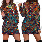 Psychedelic SED-0869 Hoodie Dress