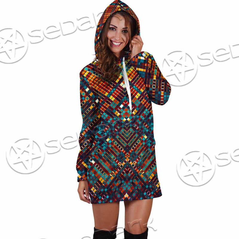 Psychedelic SED-0869 Hoodie Dress
