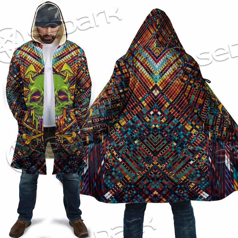 Psychedelic Skull SED-0870 Cloak