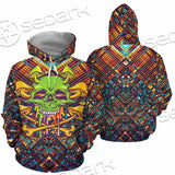 Psychedelic Skull SED-0870 Hoodie & Zip Hoodie