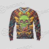 Psychedelic Skull SED-0870 Unisex Sweatshirt
