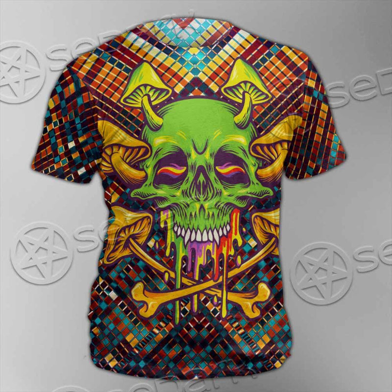 Psychedelic Skull SED-0870 Unisex T-shirt
