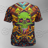 Psychedelic Skull SED-0870 Unisex T-shirt