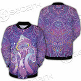 Psychedelic Mushrooms SED-0871 Button Jacket