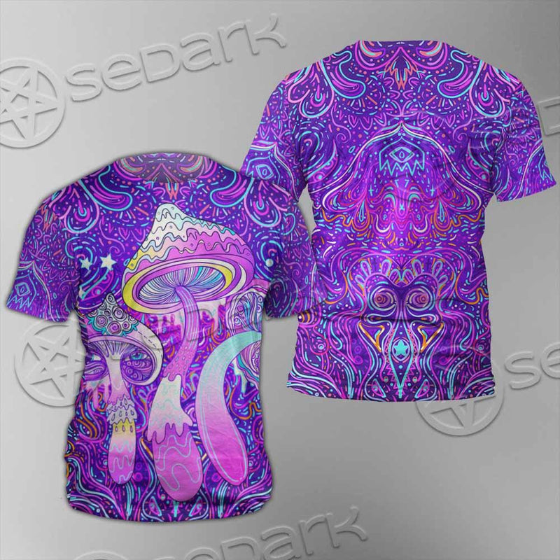 Psychedelic Mushrooms SED-0871 Unisex T-shirt