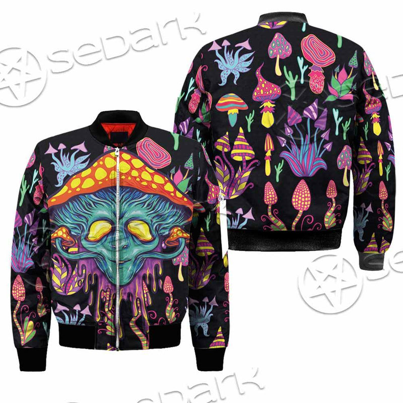 Alien Magic Mushrooms Psychedelic SED-0872 Jacket