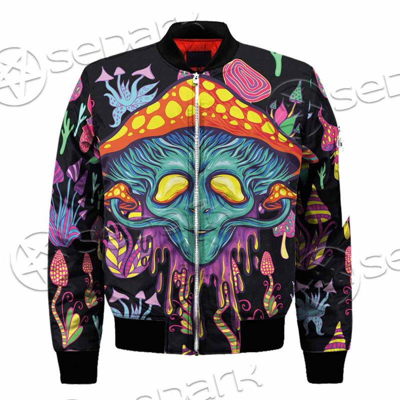 Alien Magic Mushrooms Psychedelic SED-0872 Jacket