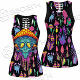 Alien Magic Mushrooms Psychedelic SED-0872 Women Tank Top