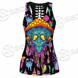 Alien Magic Mushrooms Psychedelic SED-0872 Women Tank Top