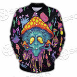 Alien Magic Mushrooms Psychedelic SED-0872 Button Jacket