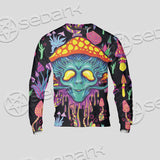 Alien Magic Mushrooms Psychedelic SED-0872 Unisex Sweatshirt