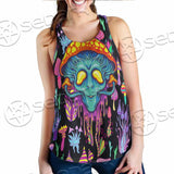 Alien Magic Mushrooms Psychedelic SED-0872 Women Tank Top