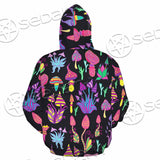 Alien Magic Mushrooms Psychedelic SED-0872 Hoodie & Zip Hoodie