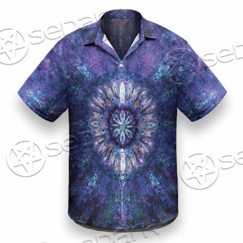 Psychedelic Blue Love SED-0876 Shirt Allover