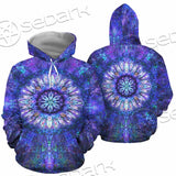 Psychedelic Blue Love SED-0876 Hoodie & Zip Hoodie