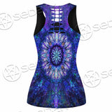 Psychedelic Blue Love SED-0876 Women Tank Top