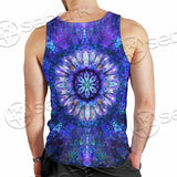 Psychedelic Blue Love SED-0876 Men Tank-tops