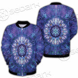 Psychedelic Blue Love SED-0876 Button Jacket