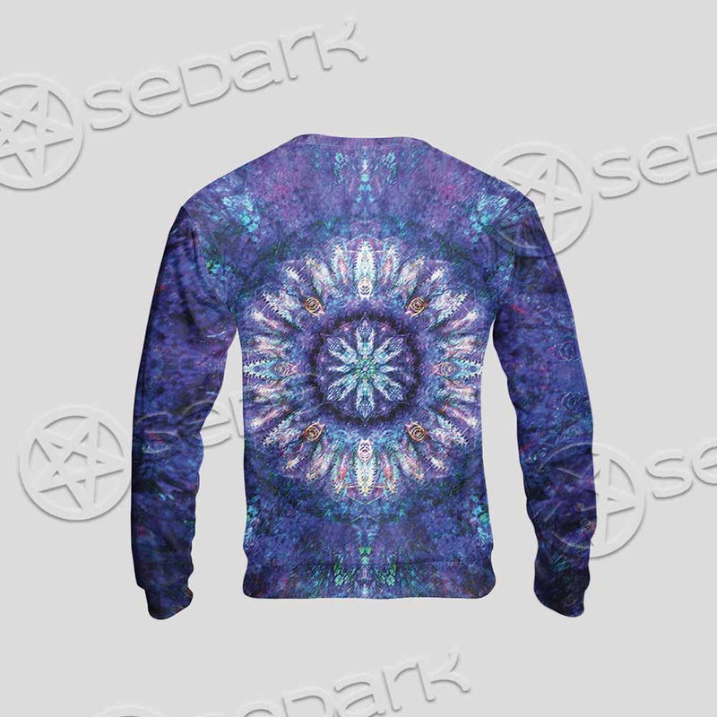 Psychedelic Blue Love SED-0876 Unisex Sweatshirt