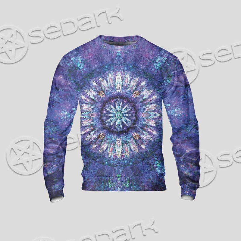 Psychedelic Blue Love SED-0876 Unisex Sweatshirt