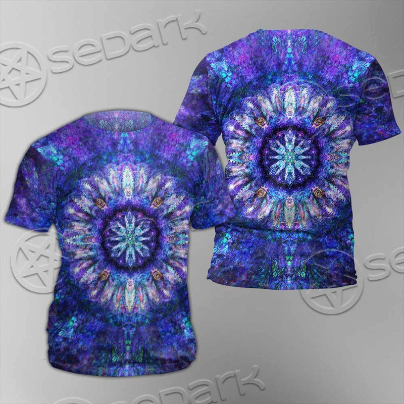 Psychedelic Blue Love SED-0876 Unisex T-shirt