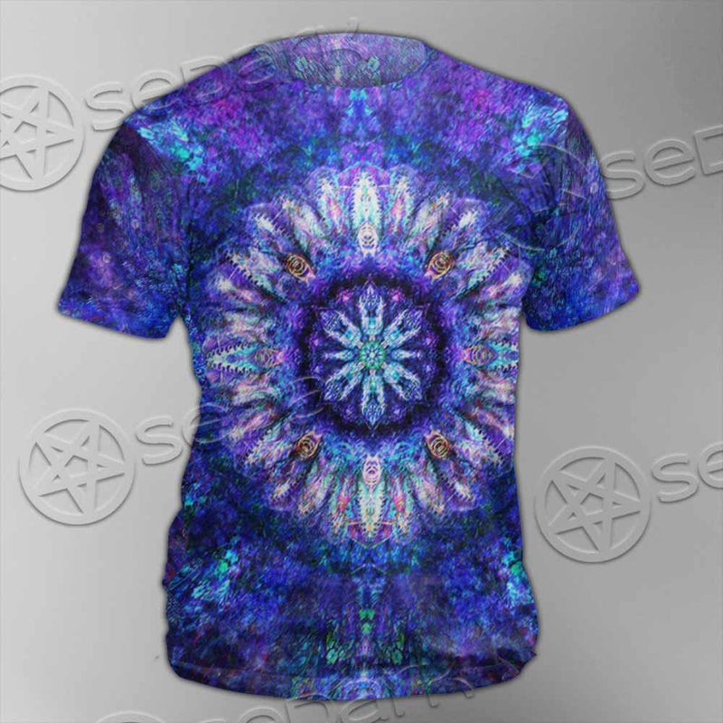Psychedelic Blue Love SED-0876 Unisex T-shirt