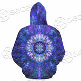 Psychedelic Blue Love SED-0876 Hoodie & Zip Hoodie