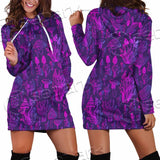 Psychedelic Mushrooms SED-0879 Hoodie Dress