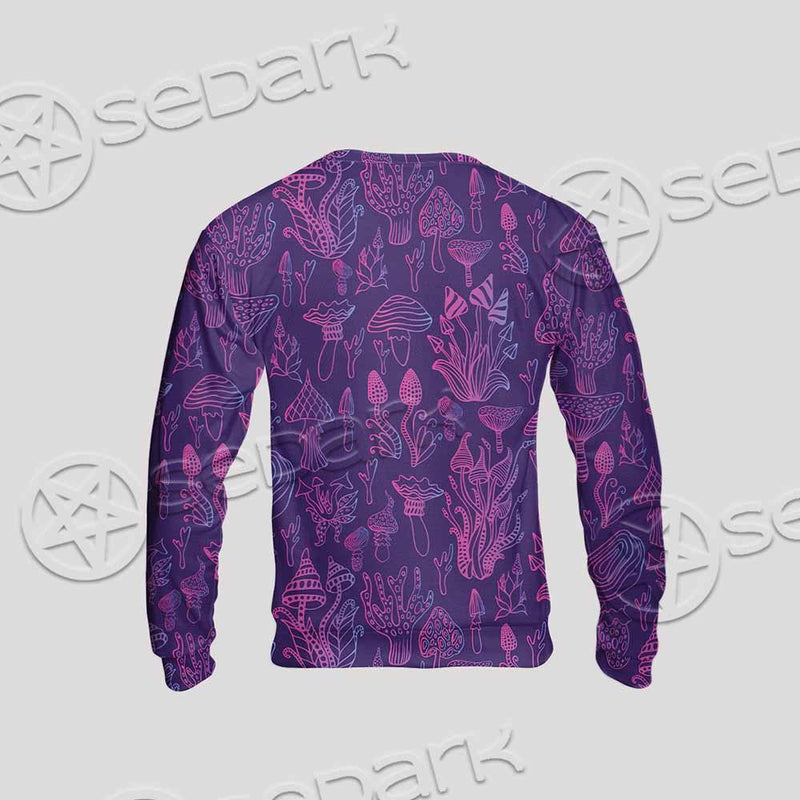 Psychedelic Mushrooms SED-0879 Unisex Sweatshirt