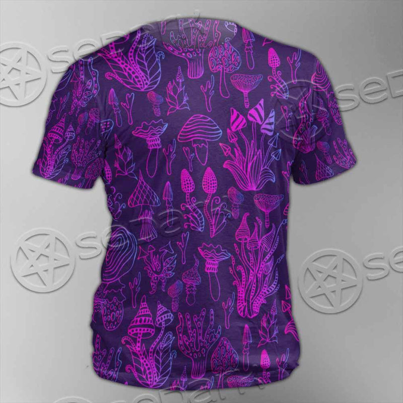 Psychedelic Mushrooms SED-0879 Unisex T-shirt