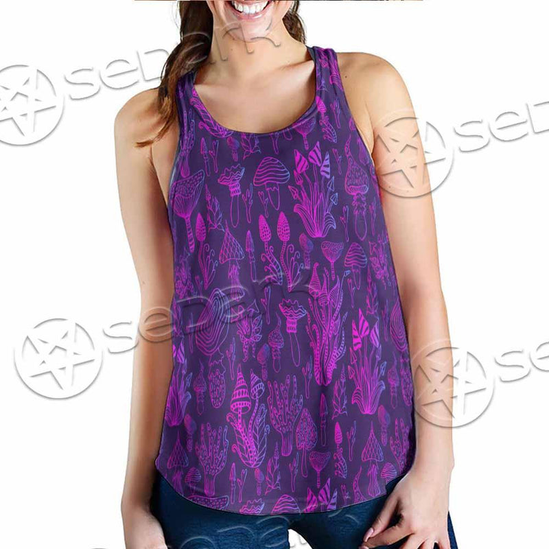 Psychedelic Mushrooms SED-0879 Women Tank Top