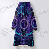 Psychedelic Esoteric Art SED-0880 Oversized Sherpa Blanket Hoodie