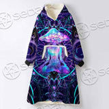 Psychedelic Esoteric Art SED-0880 Oversized Sherpa Blanket Hoodie
