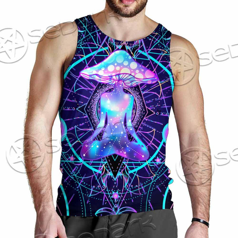 Psychedelic Esoteric Art SED-0880 Men Tank-tops