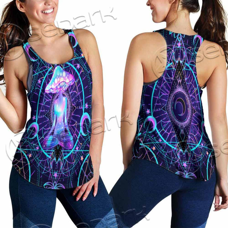 Psychedelic Esoteric Art SED-0880 Women Tank Top
