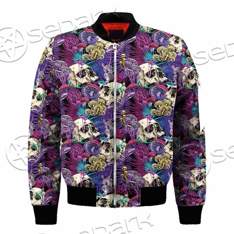 Psychedelic Mushrooms And Skulls SED-0881 Jacket