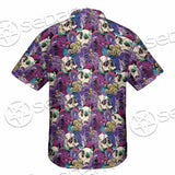 Psychedelic Mushrooms And Skulls SED-0881 Shirt Allover