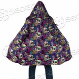 Psychedelic Mushrooms And Skulls SED-0881 Cloak