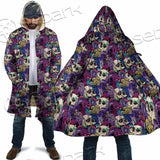 Psychedelic Mushrooms And Skulls SED-0881 Cloak