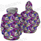 Psychedelic Mushrooms And Skulls SED-0881 Hoodie & Zip Hoodie