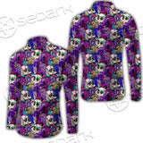 Psychedelic Mushrooms And Skulls SED-0881 Shirt Allover