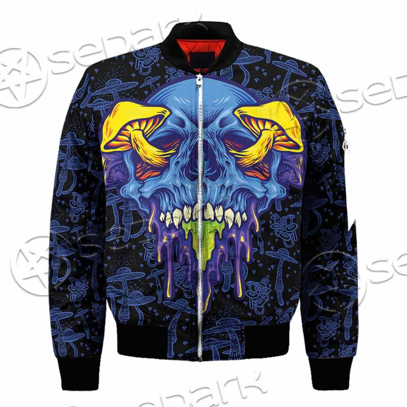 Psychedelic Blue Glowing Mushrooms SED-0882 Jacket