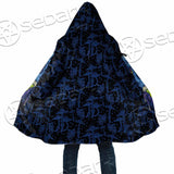 Psychedelic Blue Glowing Mushrooms SED-0882 Cloak