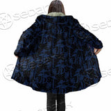 Psychedelic Blue Glowing Mushrooms SED-0882 Cloak